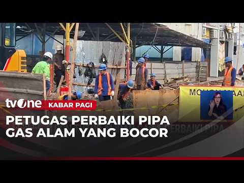 PGN Perbaiki Pipa Gas yang Bocor Diduga Akibat Galian Proyek di Bekasi | Kabar Pagi thumbnail
