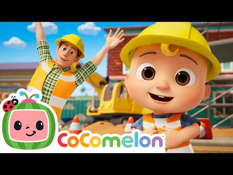 Construction Vehicles Song - Dump Trucks, Excavators +  More | CoComelon Nursery Rhymes & Kids Songs thumbnail