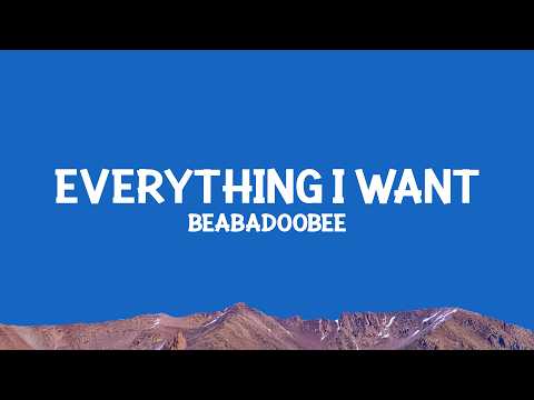 @Beabadoobee - Everything I Want (Lyrics) thumbnail