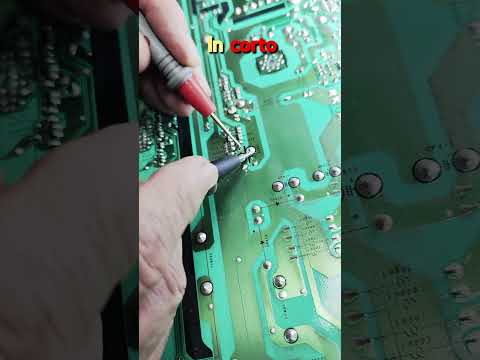 Tv Samsung 40 Led, Non da segni di vita, Riparazione Economica  con 2 Mosfet #riparazione #samsung thumbnail