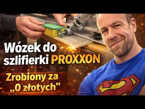 Idealnie proste cięcie szlifierką Proxxon! Wózek do listwy Raimondi DIY #remont4you  thumbnail