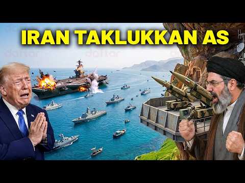 IRAN KLAIM, Armada AS Hancur Diterjang Rudal, TRUMP Sebut Serangan Iran Hanya 'Sentuhan Kecil'? thumbnail