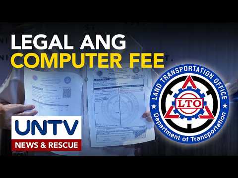 LTO, iginiit na lehitimo at may legal basis ang paniningil ng ₱169 computer fee thumbnail