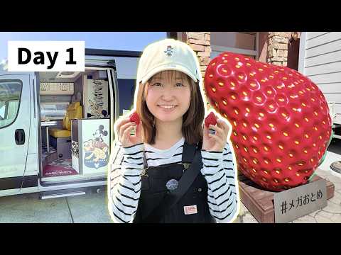 Strawberries STRAWberries STRAWBERRIES!!!  🚐 Van Life in Japan thumbnail