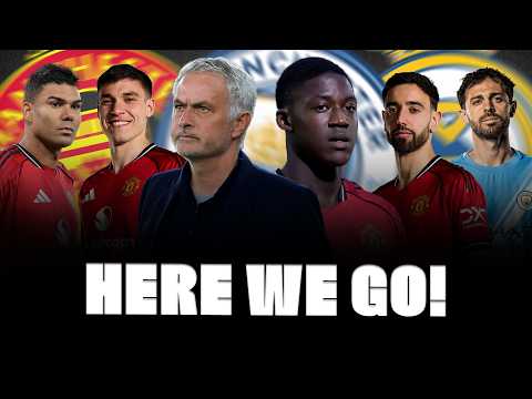 🚨💣 DEAL DONE! UNITED BOOM! MOURINHO AND REAL, TRUE! BRUNO, BERNARDO SILVA, CASEMIRO… thumbnail
