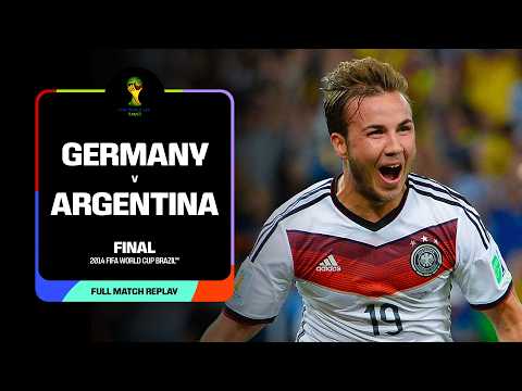 FULL MATCH: Germany v Argentina | Final | 2014 FIFA WORLD CUP BRAZIL™ thumbnail