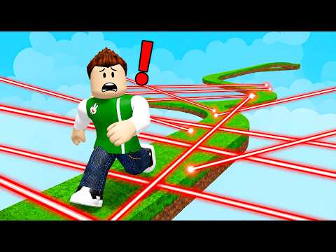 سولوم ضد الليزر المرعب | Escape Lasers !! 😱😭 thumbnail