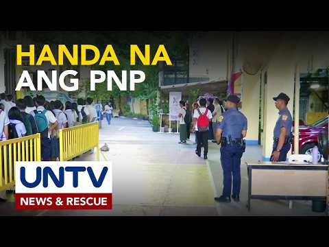 PNP, tiniyak na handa na sa seguridad para sa pagbabalik-eskwela thumbnail