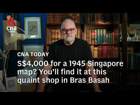 S$4,000 for a 1945 Singapore map? You’ll find it at this quaint shop in Bras Basah thumbnail