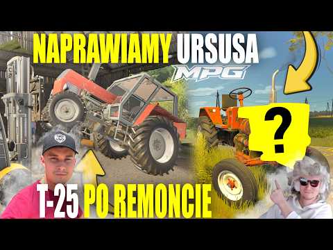 ODBIÓR T-25 Z REMONTU 🤩 NAPRAWA URSUSA DZIADKA W STODOLE 😁 SIEWY ZETOREM! 🔵 "MPG" [#642] FS25 thumbnail