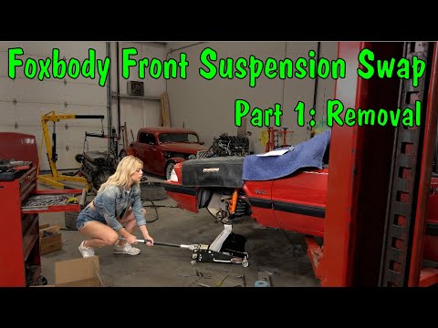 Foxbody Front Suspension Swap Part 1 thumbnail