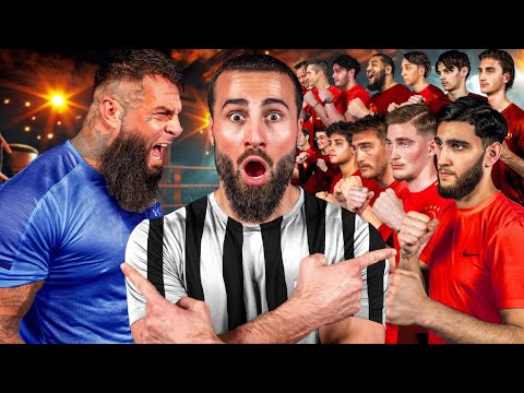 1 PRO DE MMA VS 100 PERSONNES ! Combien de personnes faut-il pour le battre ? thumbnail