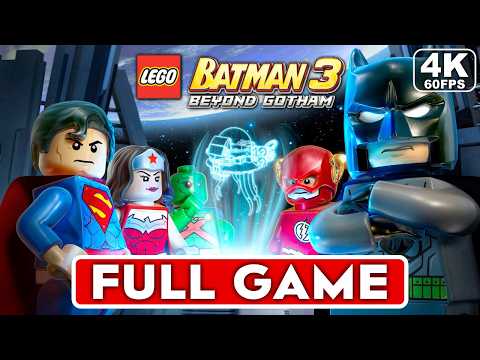 LEGO BATMAN 3 Gameplay Walkthrough FULL GAME [4K 60FPS] - No Commentary thumbnail