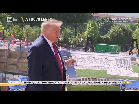 Trump: la Casa Bianca trasformata in un'arena - Agorà 28/05/2026 thumbnail