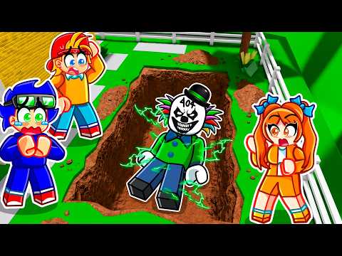 Encontramos ESTO ENTERRADO en NUESTRO PATIO TRASERO en Roblox BROOKHAVEN! thumbnail