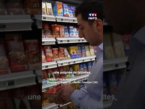 "Une méthode bien rodée" : ils dérobent un caddie de chocolats d’une valeur de 1800 euros !｜TF1 INFO thumbnail