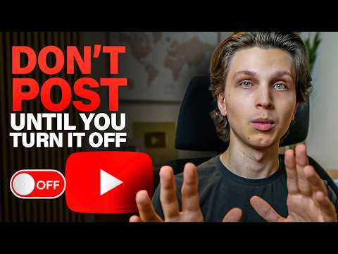 This NEW Hidden YouTube Setting is HURTING Your Views (Turn it OFF!) thumbnail