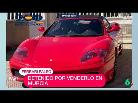 Detenido tras intentar vender un Ferrari falso en Murcia - Más Vale Tarde thumbnail