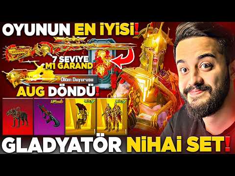 OYUNUN EN İYİ NİHAİ SETİ GELDİ! 7 SEVİYE M1 ve EFSANE AUG GERİ DÖNDÜ! PUBG Mobile thumbnail