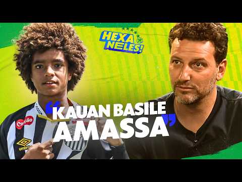 GESTOR DA BASE DO SANTOS, ELANO ENCHE A BOLA DE KAUAN BASILE E GABRIEL BONTEMPO | Hexa Neles! thumbnail