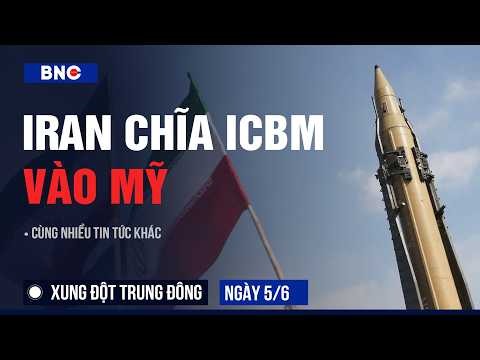 Xung đột Trung Đông 5/6: Iran "bật đèn xanh" nhắm ICBM vào Mỹ | EU mở Aspides Hormuz · Xung đột thumbnail