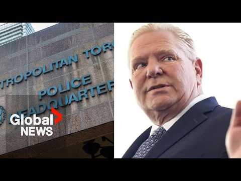 Ford government giving itself power to set “priorities” for police boards thumbnail