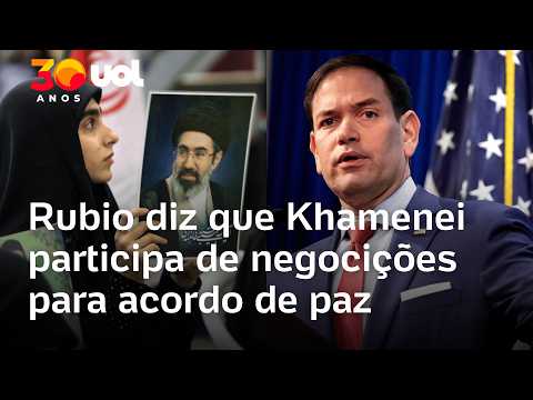 Guerra no Irã: EUA vê chance de acordo e diz que líder supremo do Irã participa das negociações thumbnail