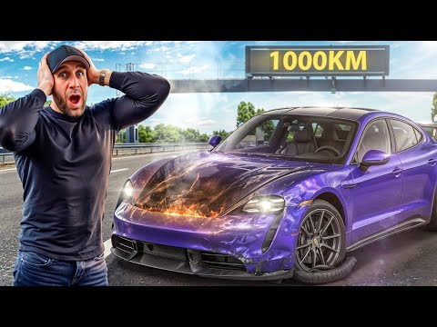 L’ENFER ! JE FAIS 1.300 KM EN VOITURE ÉLECTRIQUE🪫!! LA PANNE ÉTAIT PROCHE😱😨!! thumbnail