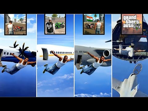 Jumping From Aeroplane ? In Every Indian GTA Games ? thumbnail