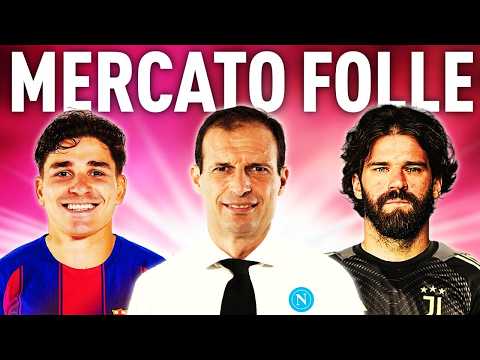ALLEGRI al NAPOLI: UFFICIALE!! 🤯 NOVITÀ JUVENTUS e INTER, MILAN nel CAOS!! 😭 | NEWS CALCIOMERCATO thumbnail