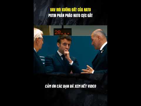 UAV RƠI XUỐNG ĐẤT CỦA NATO PUTIN PHẢN PHÁO NATO CỰC GẮT thumbnail