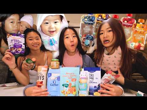 TRYING AND RANKING EVERY BABY FOOD... thumbnail