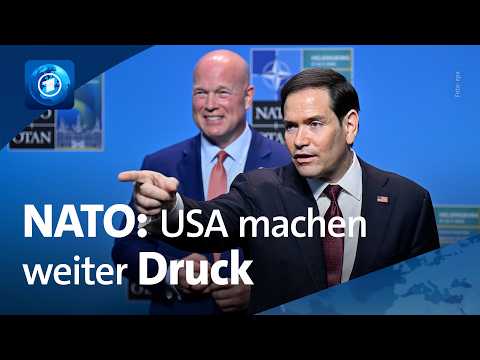 US-Außenminister Rubio bei NATO-Treffen – Rolle der USA weiter ungewiss thumbnail