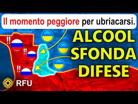 Difesa russa nel caos: l'ubriachezza costa il crollo delle linee thumbnail