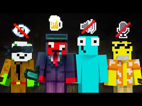 BÊBADO, CEGO, SURDO, E MUDO no MINECRAFT thumbnail