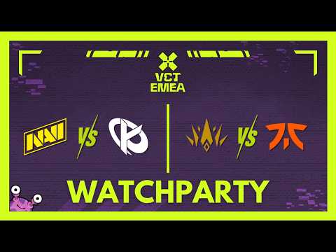 NAVI vs KC & BBL vs FNC | VCT EMEA Stage 1 #VCTWatchParty | !patreon !merch thumbnail