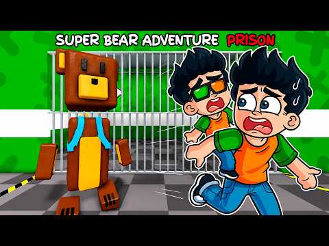 ESCAPA DE LA PRISIÓN DE SUPER BEAR ADVENTURE CON MI HERMANITO JONDRESITO | JONDRES GC thumbnail