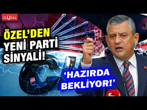Hazırlıklar başladı! Özgür Özel CHP'yi bölmek için kolları sıvadı! "Yeni parti hazırda bekliyor..." thumbnail