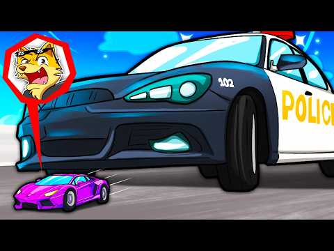 MACCHINE PICCOLISSIME CONTRO POLIZIA SU BEAMNG! SFIDE ILLEGALI NELLA CITTÀ GIGANTE! *MOD ASSURDA* thumbnail