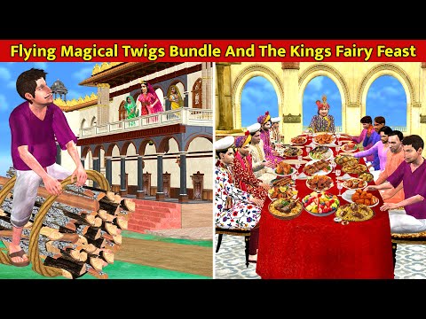 Flying Magical Twigs Bundle And The Kings Fairy Feast Moral Hindi Kahaniya thumbnail