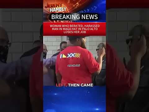 Liberal FAFOs Bigtime With MAGA Dude #maga #trump #donaldtrump #viral thumbnail
