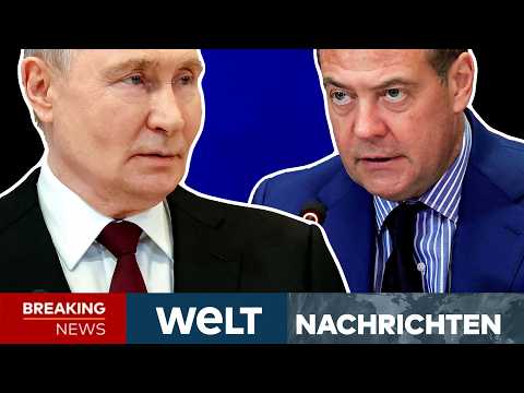 UKRAINE-KRIEG: Medwedjew droht Europäern nach Russen-Einschlag! Putin schaltet sich ein | LIVESTREAM thumbnail