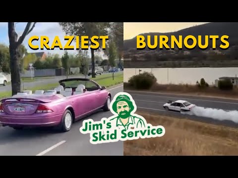 MOST INSANE BURNOUTS! Best of JimsSkidService! thumbnail