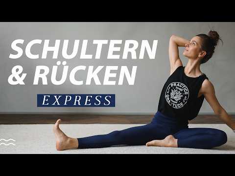 Yoga Oberer Rücken, Schultern & Nacken | Verspannungen lösen und Beweglichkeit verbessern | 15 Min. thumbnail