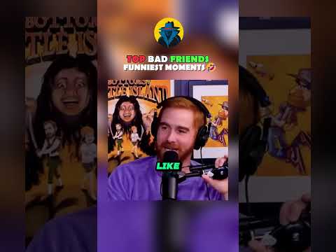 Bad Friends Funniest Moments🤣 #viralvideo #funny #interestingclips #viralshort #podcast #badfriends thumbnail