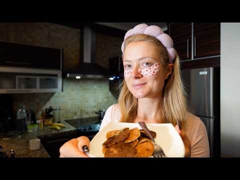what I eat in a day - healthy, easy and REALISTIC meals thumbnail