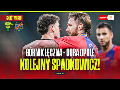 SKRÓT: GÓRNIK ŁĘCZNA - ODRA OPOLE. KOLEJNY SPADKOWICZ JUŻ ZNANY! BETCLIC 1 LIGA - 33. KOLEJKA thumbnail