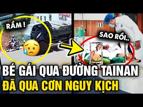 Bé gái BỊ XE TẢI VA PHẢI khi chị gái gọi sang đường đã QUA CƠN NGUY KỊCH | Tin 3 Phút thumbnail