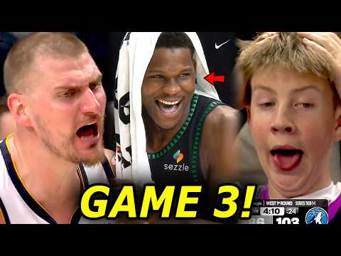 Ngayon lang na-highblood ng ganito si Jokic, grabe lungkot ni Murray happy si Edwards! thumbnail
