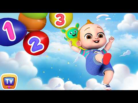 Learn Numbers 1-5 with Baby Taku & Bestie! 🎈 The Baby Toy Show | ChuChu TV Funny Cartoon for Kids thumbnail